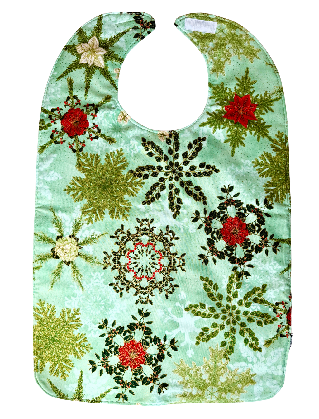 Blooming Holidays Adult Bib